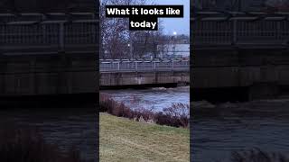 That was a lot of rain. #storm #flooding #highwater  #river  #rain #nepa #pennsylvania #lackawanna