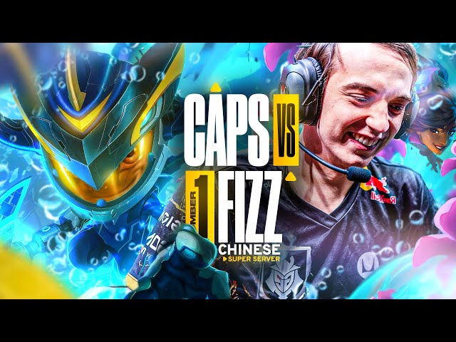 CAPS vs #1 FIZZ WORLD on the CHINESE SUPER SERVER class=