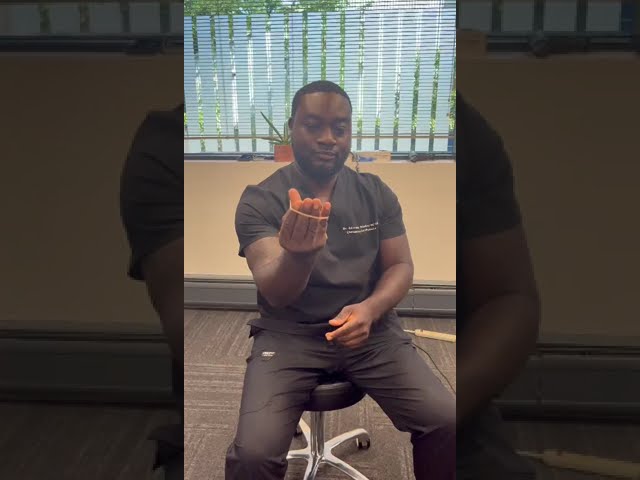 Hand Exercises with Dr. Sackey | UrbanChiros