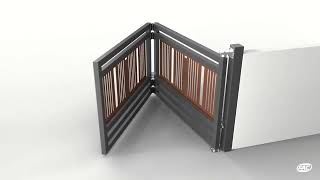 Accesorii poarta articulata BIFOLD  5-8 m FAC ITALIA - M: 0726 130 852