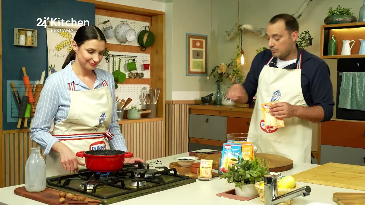 Пандишпаново руло със сметанов крем