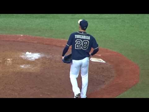 2017.05.14 オリックス 塚原頌平 投球練習