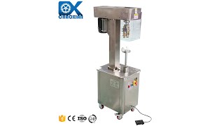 Semi-Auto Aluminum ROPP Cap Capping Machine