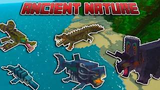 🔴ANCIENT NATURE MOD MINECRAFT 1.20.1🐬 - ¡2 NUEVOS DINOSAURIOS!
