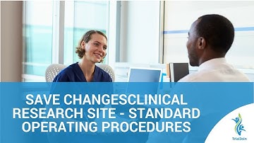 Clinical Research Site Standard Operating Procedures (SOPs)