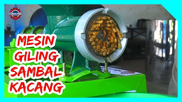 MESIN GILING SAMBAL KACANG || PRODUKSI SAMBAL PECEL DALAM WAKTU SINGKAT DAN HEMAT BIAYA SERTA TENAGA