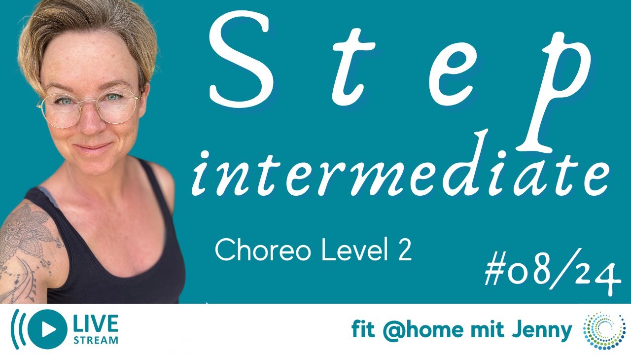 Step Intermediate Video Step intermediate #08/24 live #stepaerobics #stepchoreo # ...