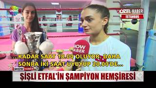 Dünya Kick Boks Şampiyonu Hemşire