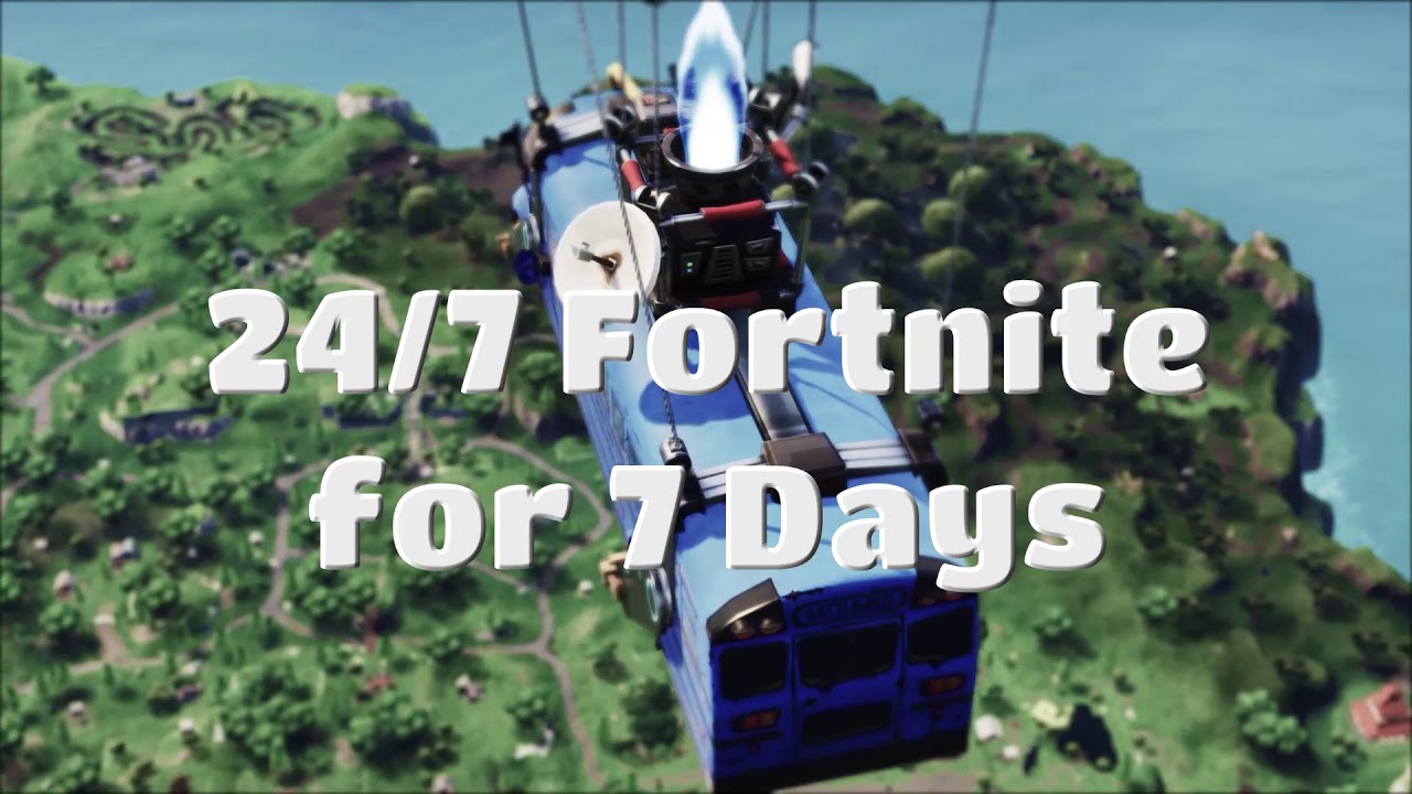 DTQ is Streaming 7 Days of Fortnite for 