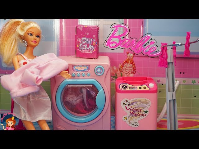 Barbie doing Laundry 