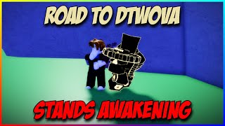 PLAYING THIS NEW JOJO GAME! Road to DIO's The World OVA ( DTWOVA ) | Roblox Stands Awakening