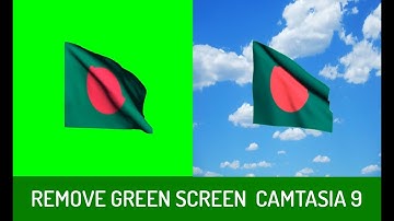 How to Remove Green Screen Background in Camtasia 9  |  Curious Zone 9
