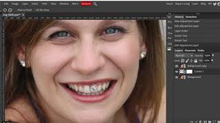 Editing Portraits on Photopea.com