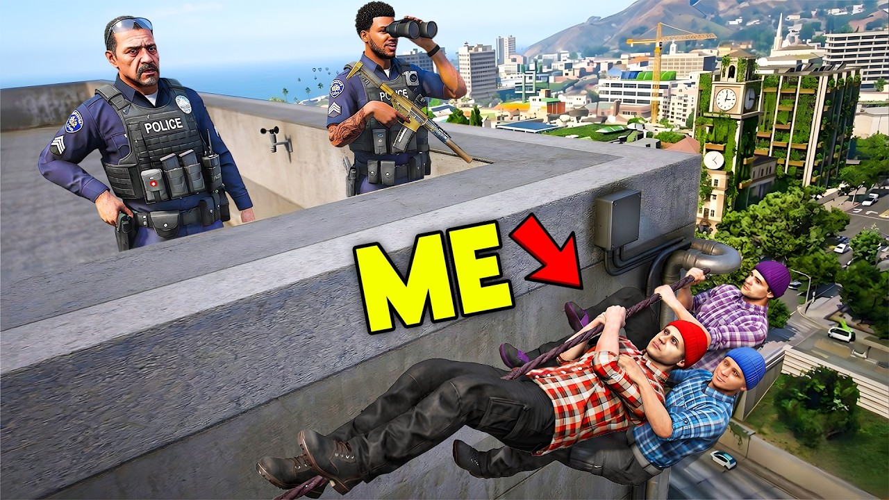 Surviving a $100M Police Bounty in GTA 5 RP..