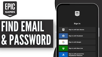 How To Find Your Epic Games Email and Password [BEST Way!] - 2024