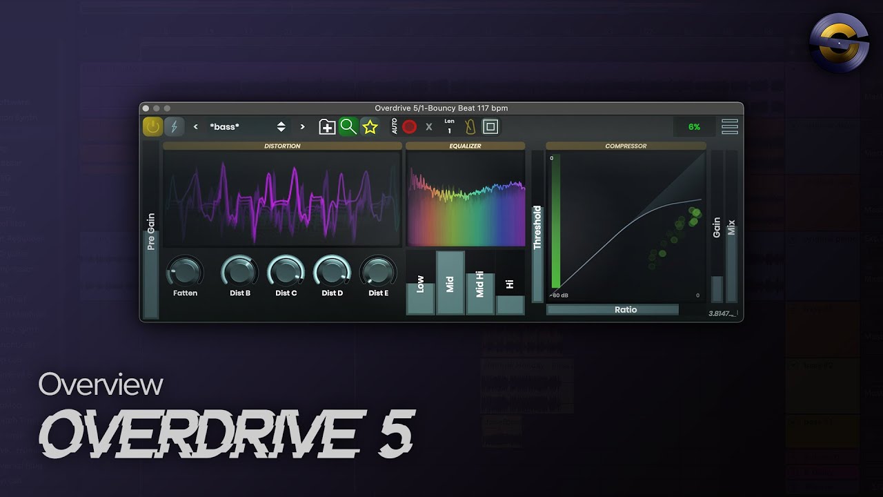OverDrive 5 Overview | Combine multiple distortions | Stagecraft