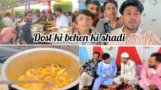 Dost Ki  behan ki  shaadi  II दोस्त की बहिन की शादी celebrate with friend😍@tanzxmvlogs