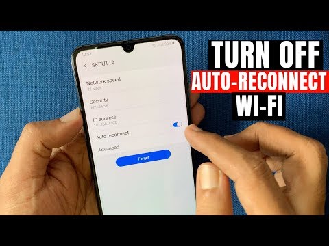 How to Turn off Wi-Fi Auto Reconnect on Samsung Galaxy A70 hqdefault