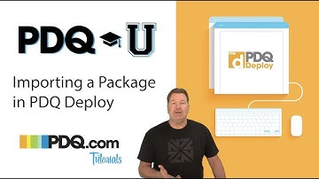 Importing a Package in PDQ Deploy