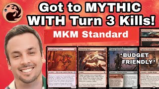 NEW One-Turn-Kill Deck - EASY WINS get us to MYTHIC! (MKM STANDARD)