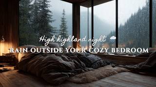 High Highland Night | Rain Outside Your Cozy Bedroom screenshot 4