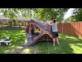 Fastest 4 person Tent Setup and Teardown!  Magellan SwiftRise 4P Hub tent setup and teardown