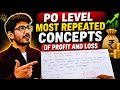 PROFIT AND LOSS Most Repeated Concepts 2026 Bank exams PO LEVEL