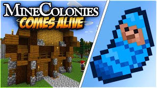 Starting a COLONY and a FAMILY in MineColonies Comes Alive screenshot 4