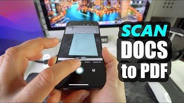 How To Scan Documents to PDF with Apple iPhone 16E