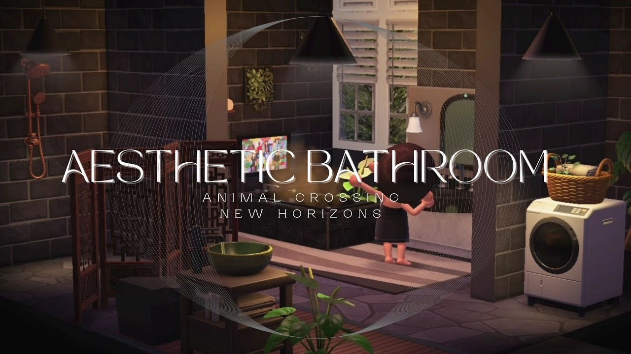My Ideal Bathroom Animal CrossingNew Horizons YouTube