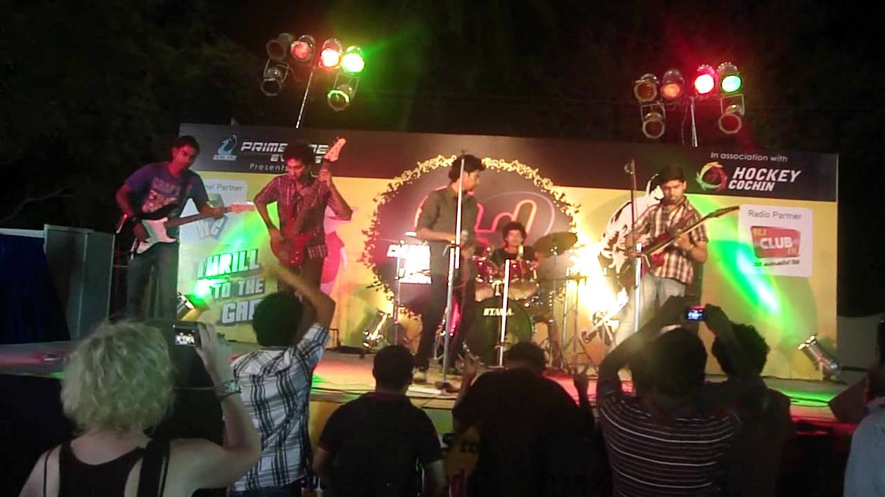 Anand viswan The band (enter sandman cover)