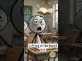 Stickman Slept In Class… Teacher Entered His Dream 😂 #shorts #comedy #funny
