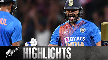 Sharma Stars In Thriller | SUPER OVER REPLAY | BLACKCAPS v India - 3rd T20, 2020