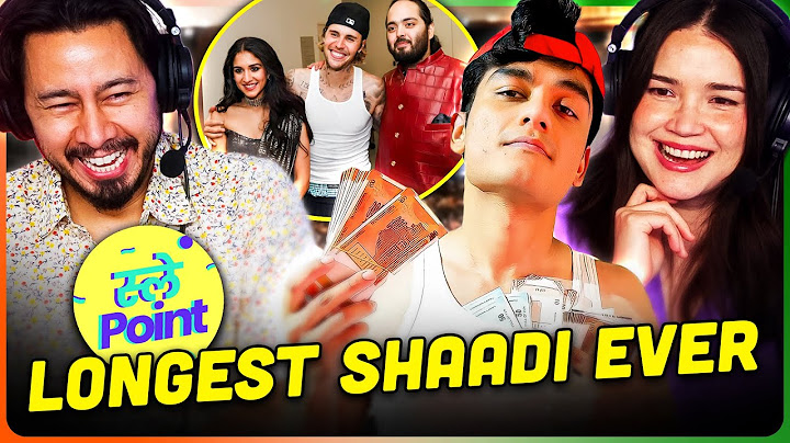 SLAYY POINT | Truth of Ambani Wedding - LONGEST Shaadi Ever REACTION!