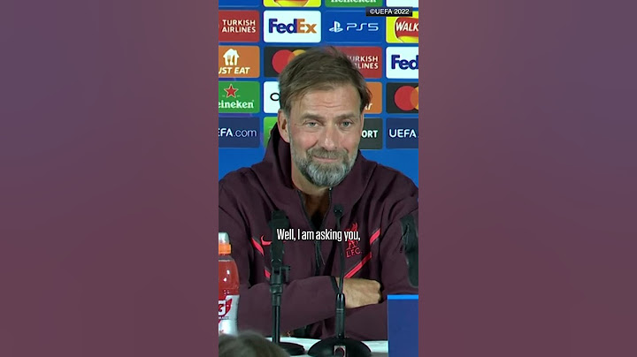 Jurgen Klopp HITS BACK at reporter - ‘Do me a favour and ask your own question!’