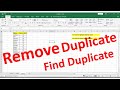 How to Find and Remove Duplicate Entries and Values in MS Excel