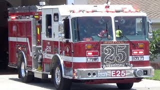 OCFA Engine 25 responding