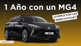 Un año con el MG4: el coche eléctrico más asequible