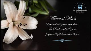 Funeral Mass, Friday July 10, 2026 Leonise Lafranco