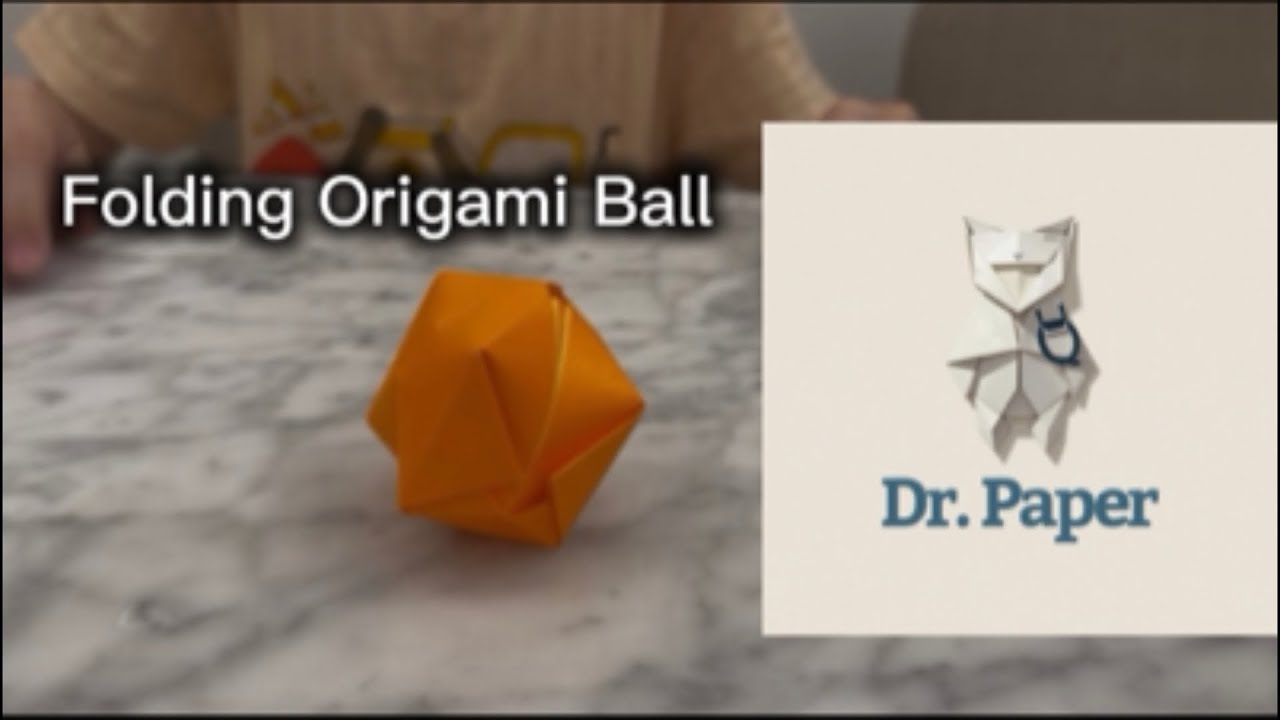 Origami Ball Tutorial | Simple Folds, Amazing Result 