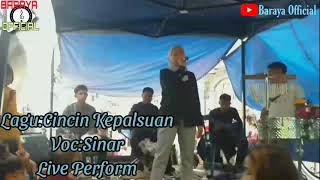 Cincin Kepalsuan Cover Sinar Amrin Live Perfom