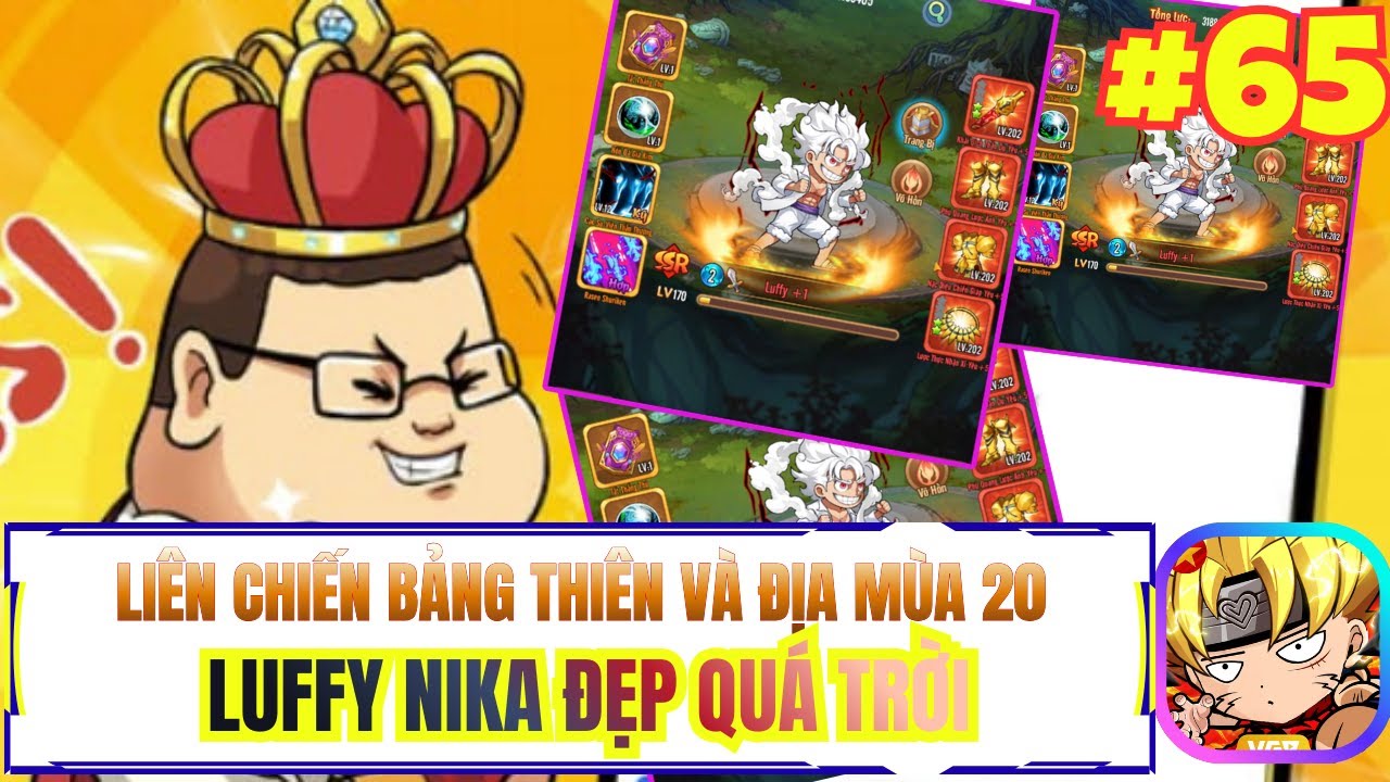 Manga Bá Cháy - #65 LIÊN CHIẾN BẢNG THIÊN VÀ ĐỊA MÙA 20 LUFFY NIKA ĐẸP QUÁ TRỜI