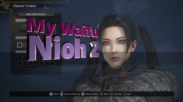 Nioh 2 Character Creation and Intro