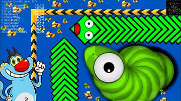 wormate io ! worms zone io pro skills Worms ! oggy Saamp Wala game