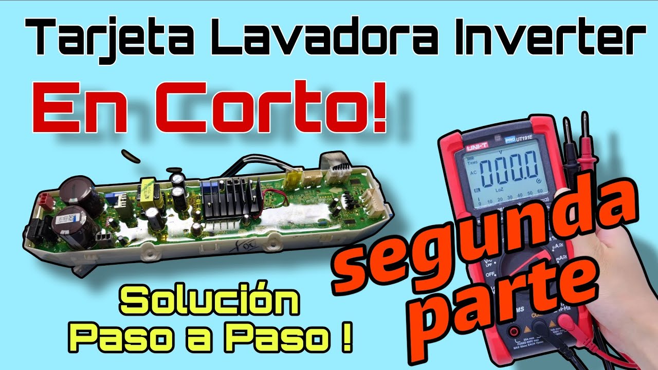 Corto en la Tarjeta LG Inverter! Así Lo Solucionas Paso a Paso
