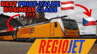 Trip Report REGIOJET Business Class Vienna to Prague