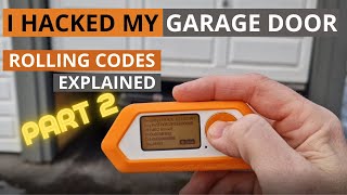 Rolling Codes Explained part 2. I hacked my own garage door #flipperzero