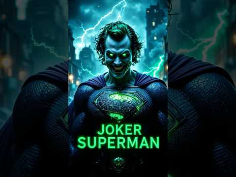 What If Superman Became the Joker? 💀 -joker Superman #dcshorts #dc #superman #joker #ai #newjoker by Animatrix Fusion 