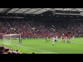 Gylfi sigurdsson free kick v manchester united  view from my seat