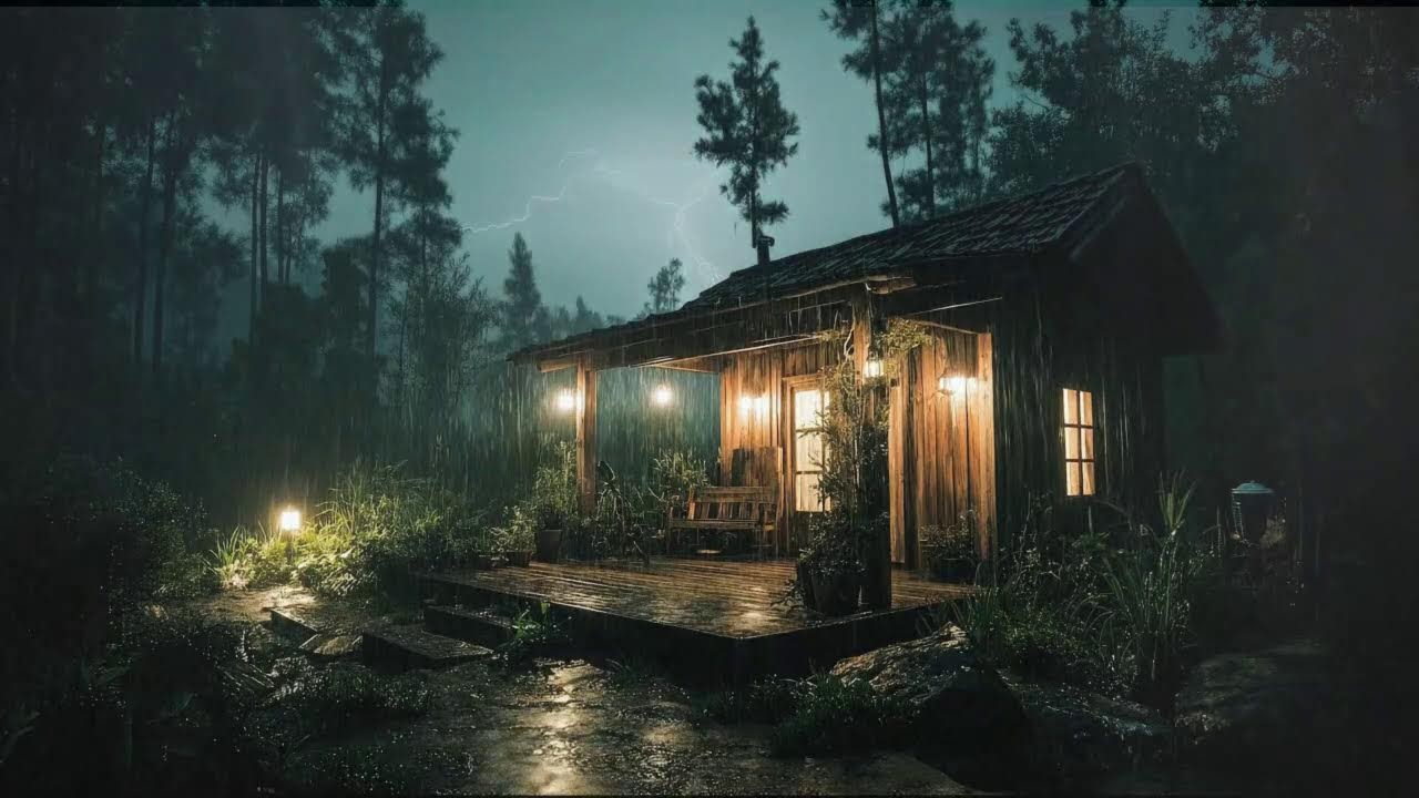 Rain Sounds For Sleeping - 99% Instantly Relax | 8 Hours Relaxing Rain | Anxiety Relief